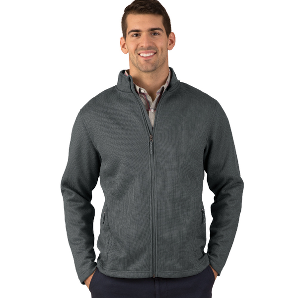 Charles River® Heritage Men's Rib Knit Jacket