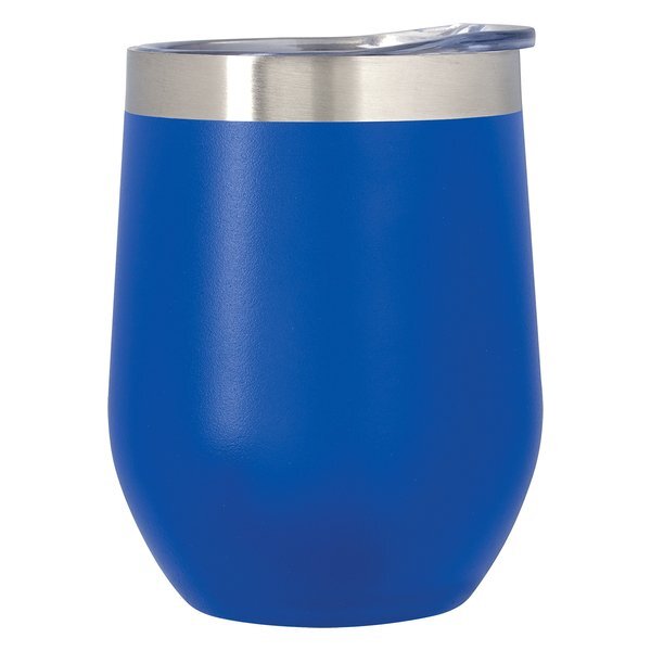 Vinay Vacuum Insulated Stemless Wine Tumbler w/ Lid, 12oz.