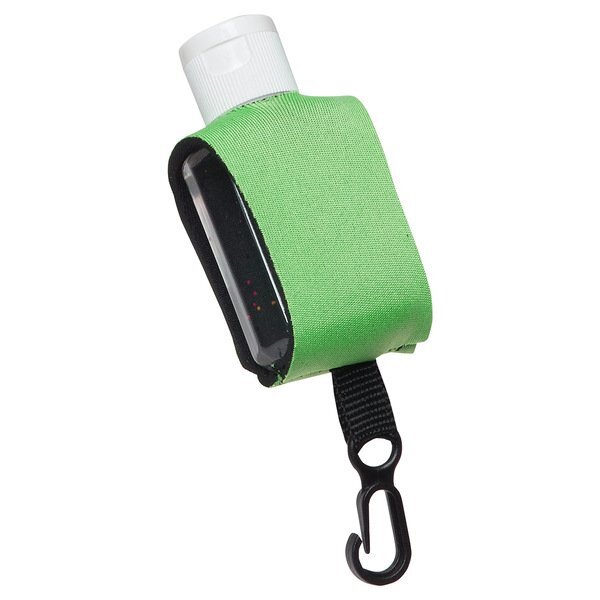 Cozy Clip Moisture Bead Hand Sanitizer in Neoprene Sleeve, 1oz.