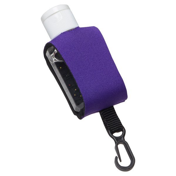Cozy Clip Moisture Bead Hand Sanitizer in Neoprene Sleeve, 1oz.