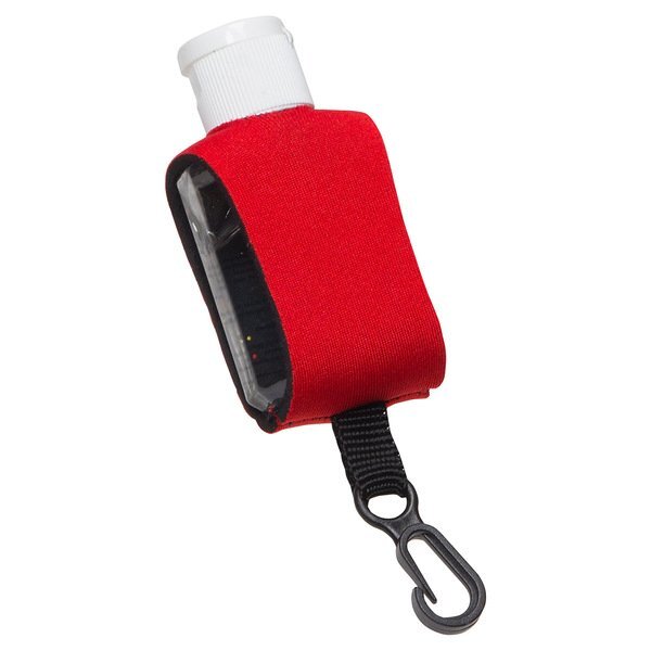 Cozy Clip Moisture Bead Hand Sanitizer in Neoprene Sleeve, 1oz.