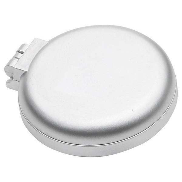 Travel Disk Brush & Mirror