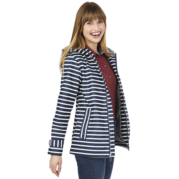 Charles River® New Englander Ladies' Printed Rain Jacket