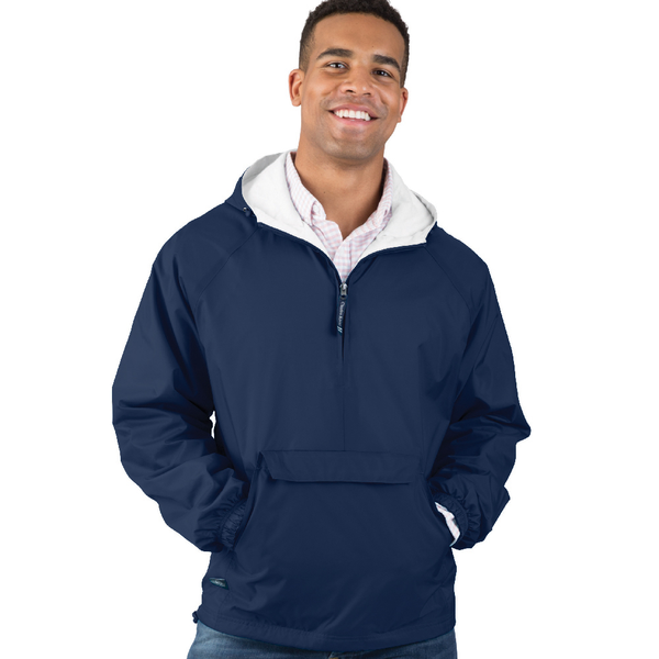 Charles River® Solid Rain & Wind Resistant Unisex Pullover