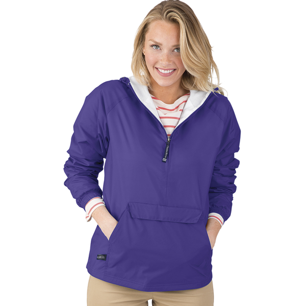 Charles River® Solid Rain & Wind Resistant Unisex Pullover