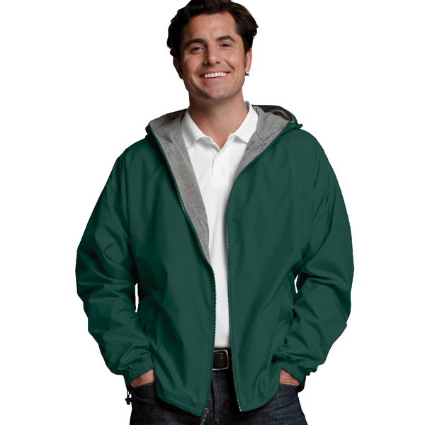 Charles River® Portsmouth Unisex Jersey Lined Rain Jacket