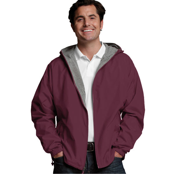 Charles River® Portsmouth Unisex Jersey Lined Rain Jacket