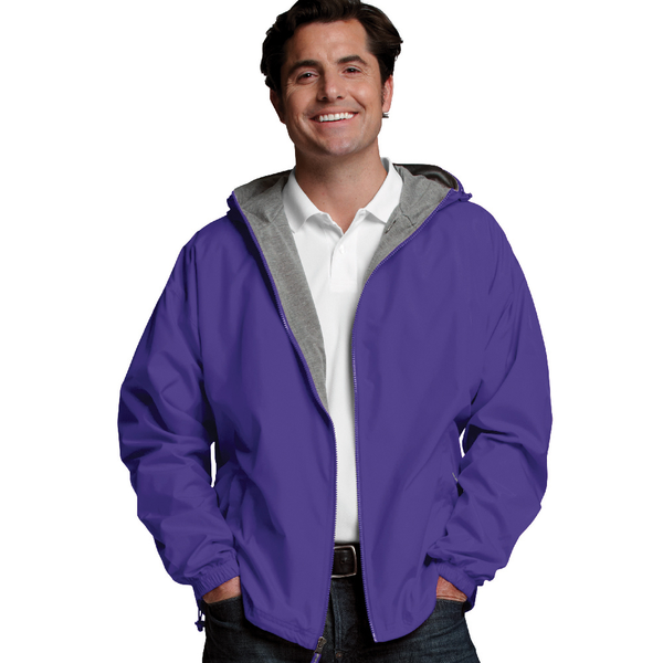Charles River® Portsmouth Unisex Jersey Lined Rain Jacket