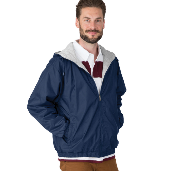 Charles River® Performer Unisex Rain Jacket with Sweatshirt Fleece Lining