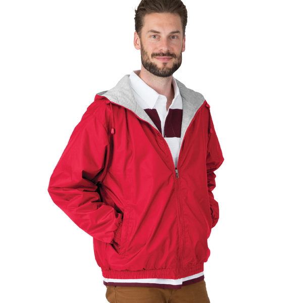 Charles River® Performer Unisex Rain Jacket with Sweatshirt Fleece Lining