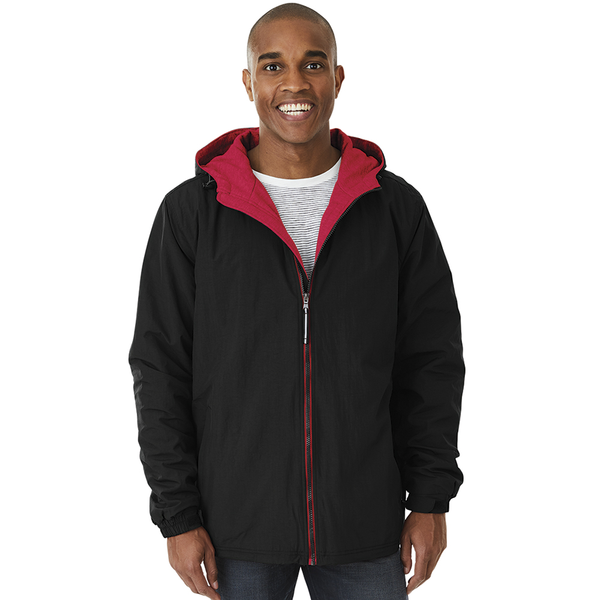 Charles River® Enterprise Unisex Rain Jacket with Heavyweight Fleece Lining