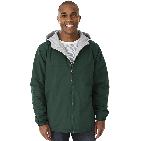 Charles River® Enterprise Unisex Rain Jacket with Heavyweight Fleece Lining
