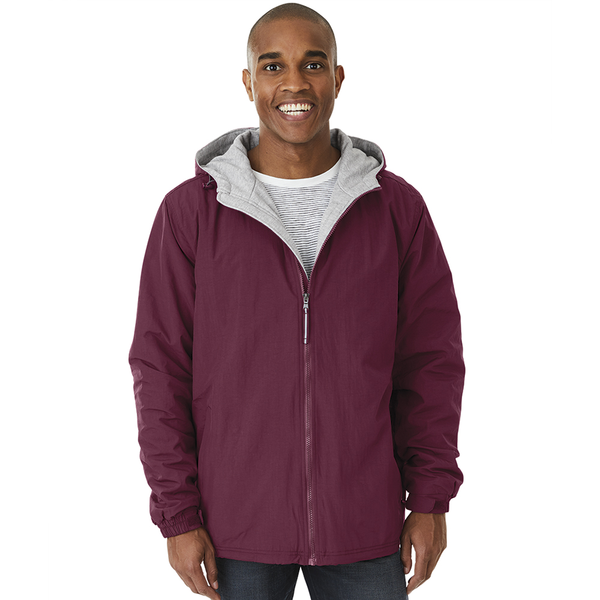 Charles River® Enterprise Unisex Rain Jacket with Heavyweight Fleece Lining