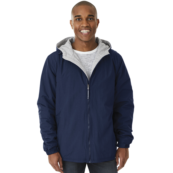 Charles River® Enterprise Unisex Rain Jacket with Heavyweight Fleece Lining