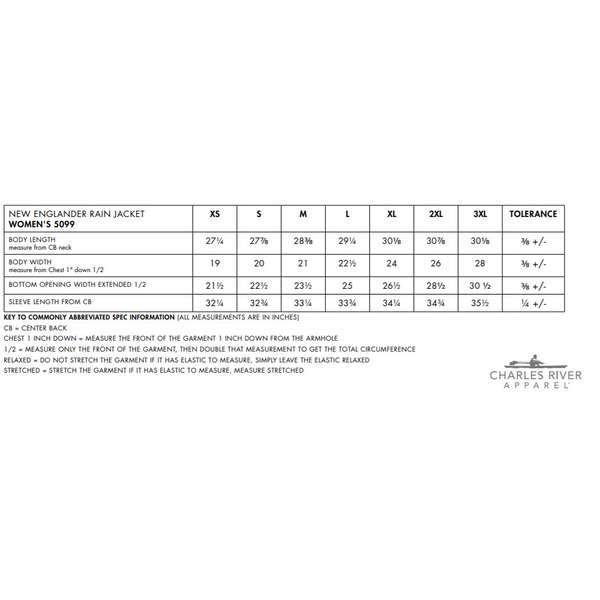 Charles River® New Englander Ladies' Printed Rain Jacket