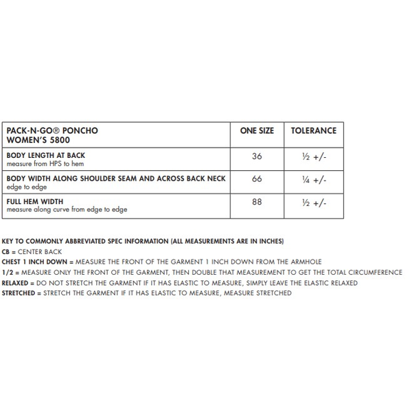 Charles River® Pack-N-Go Ladies' Poncho