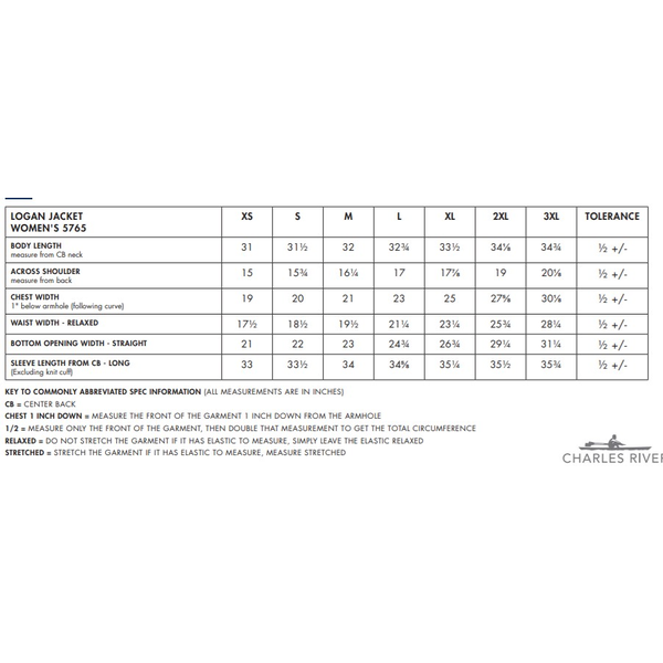 Charles River® Logan Ladies' Hip Length Jacket