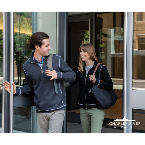 Charles River® Conway Men's Flatback Rib Pullover