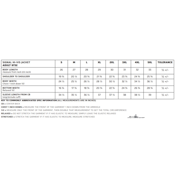 Charles River® Signal Hi-Vis Unisex Safety Jacket