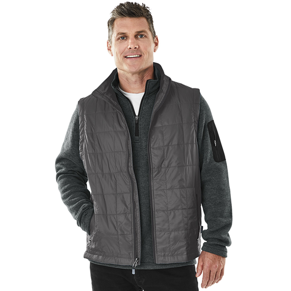Charles River® Radius Men's 2-in-1 Quilted Vest