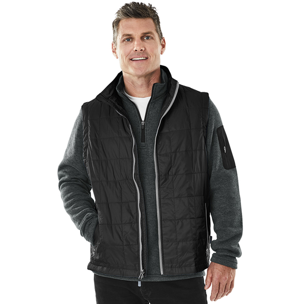 Charles River® Radius Men's 2-in-1 Quilted Vest
