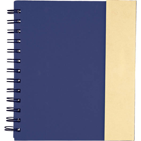 Lock It Spiral Notebook w/ Sticky Pads & Pen, 7" x 6-1/2"