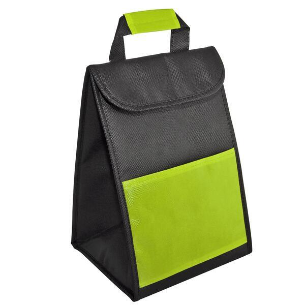 Top Handle Insulated Cooler Bag w/ Bright Pocket