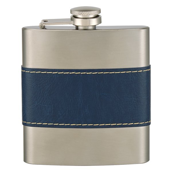 McCoy Stainless Steel Flask, 6oz.