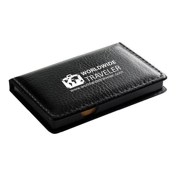 Leatherette Sticky Note & Flag Organizer