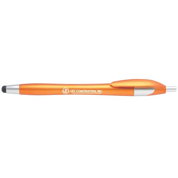 Javalina®  Metallic Retractable Ballpoint Pen & Stylus