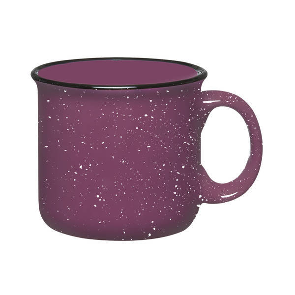 Boelter Brands Large Extra Thick 15oz Speckled Vintage Diner Campfire Coffee Mug MLB Team Logo (Colorado Rockies
