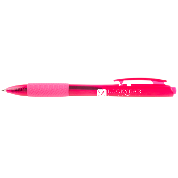 Tryit™ Bright Translucent Retractable Ballpoint Pen