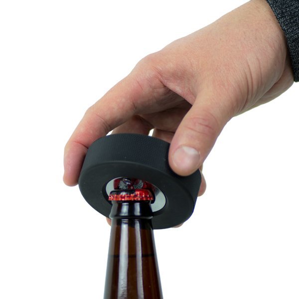 Hockey Puck Bottle Opener