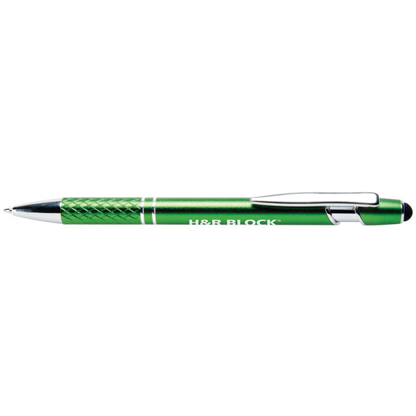 Textari® Ballpoint Retractable Metal Pen & Stylus
