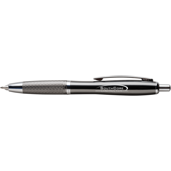 Nashoba Torch™ Ballpoint Retractable Metal Pen w/ LED Light