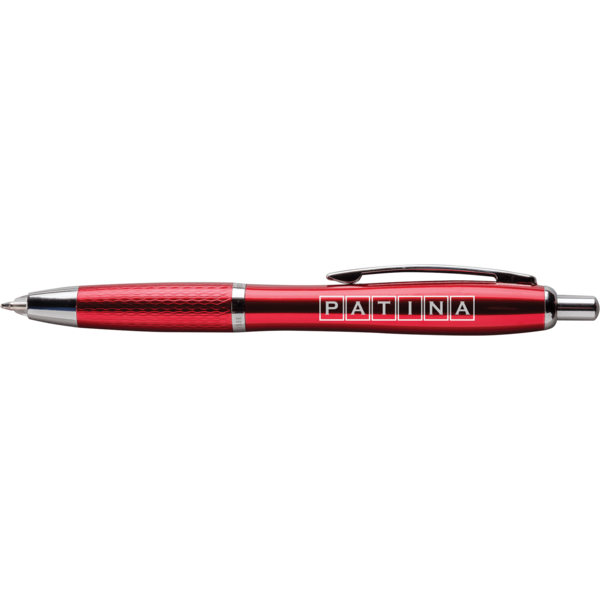 Nashoba Torch™ Ballpoint Retractable Metal Pen w/ LED Light