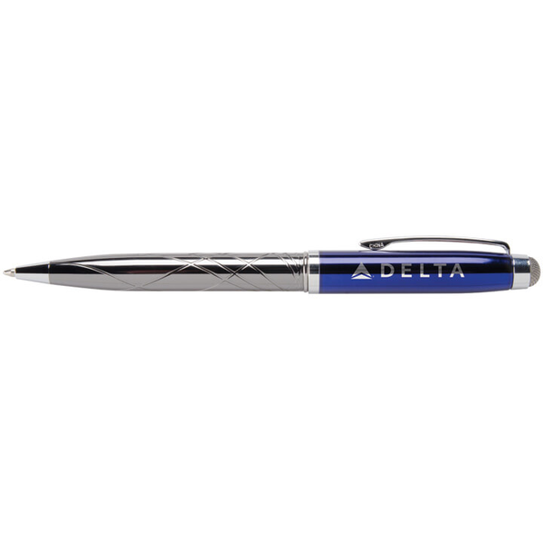 Guillox® 9 Ballpoint Twist Action Metal Pen & Stylus