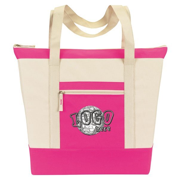 Saratoga Large 600D Zip Tote