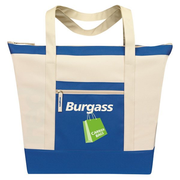 Saratoga Large 600D Zip Tote