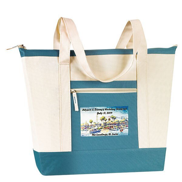 Saratoga Large 600D Zip Tote