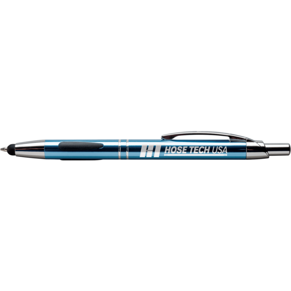 Vienna™ Retractable Ballpoint Metal Pen & Stylus