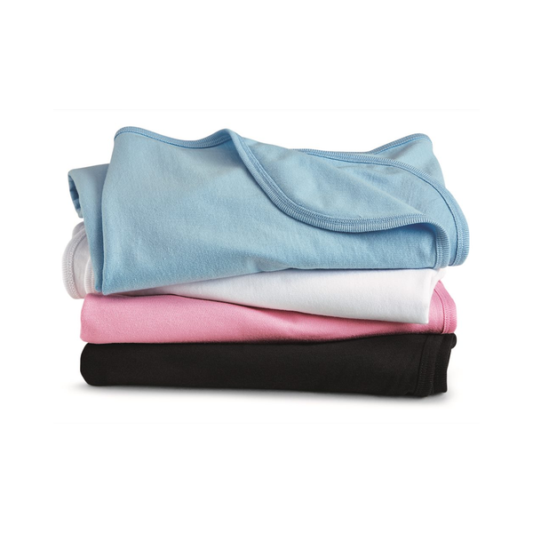 Rabbit Skins® Combed Ringspun Cotton Premium Jersey Infant Blanket
