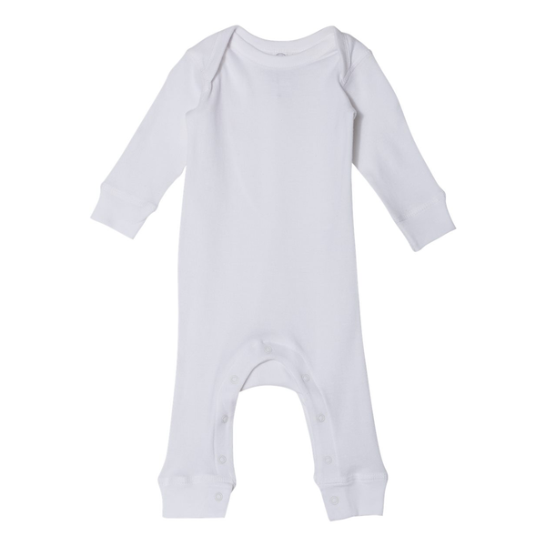Rabbit Skins® Combed Ringspun Cotton Long Legged Baby Rib Infant Bodysuit