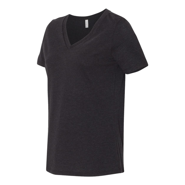 Bella + Canvas® Relaxed Cotton Jersey V-Neck Ladies' Tee