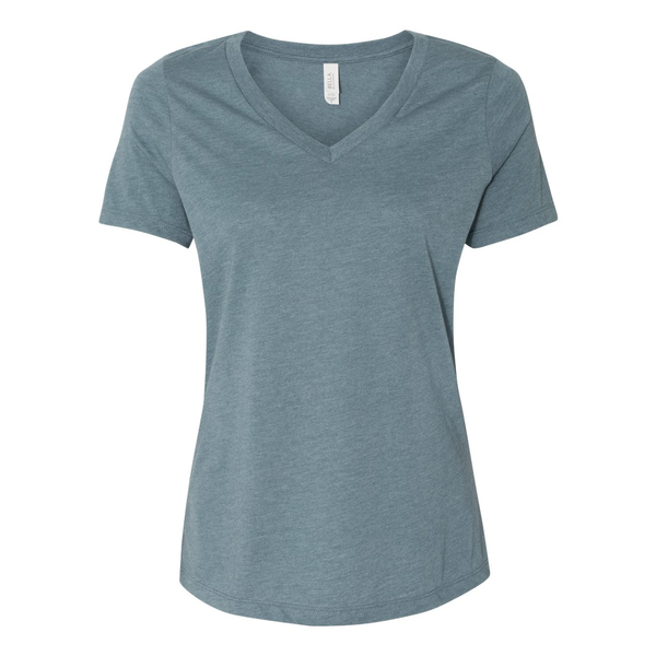 Bella + Canvas® Relaxed Cotton Jersey V-Neck Ladies' Tee