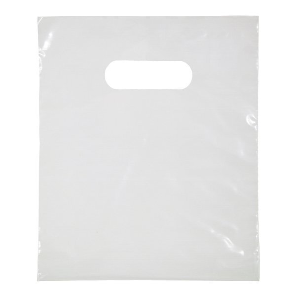 Digital Full Color Plastic Die Cut Take Home Bag, 7-1/2" x 9"