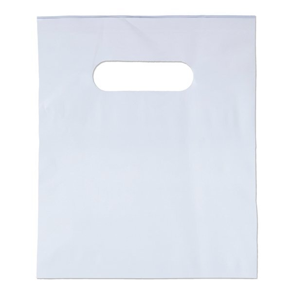 Digital Full Color Plastic Die Cut Take Home Bag, 7-1/2" x 9"