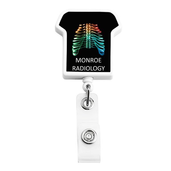 Uniform Retractable Badgeholder, Alligator Clip