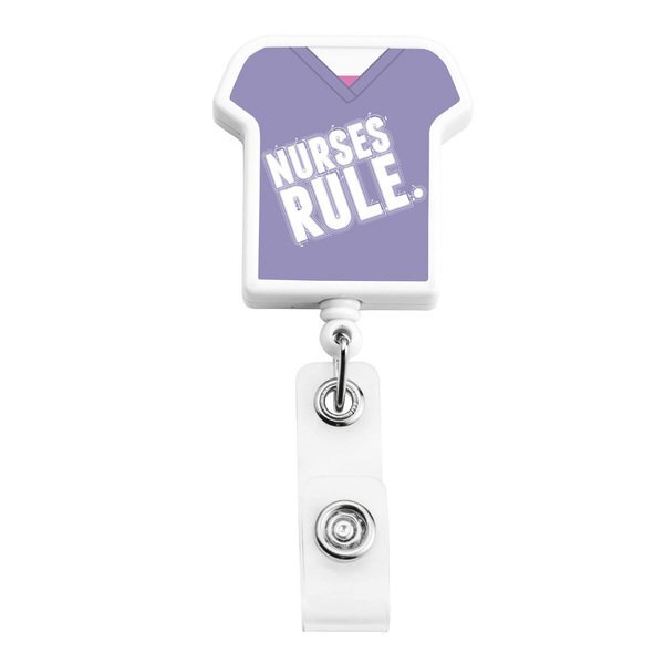 Uniform Retractable Badgeholder, Alligator Clip