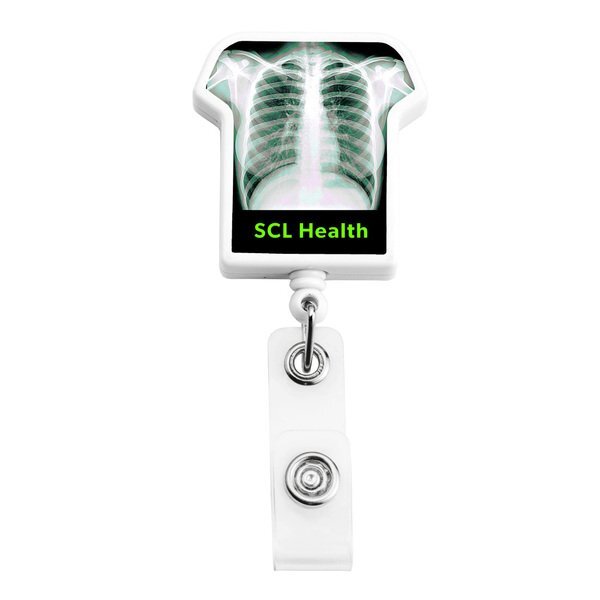 Uniform Retractable Badgeholder, Alligator Clip